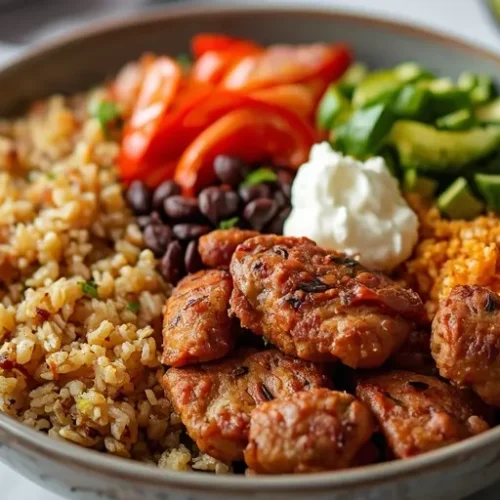 High Protein Burrito Bowl recipe