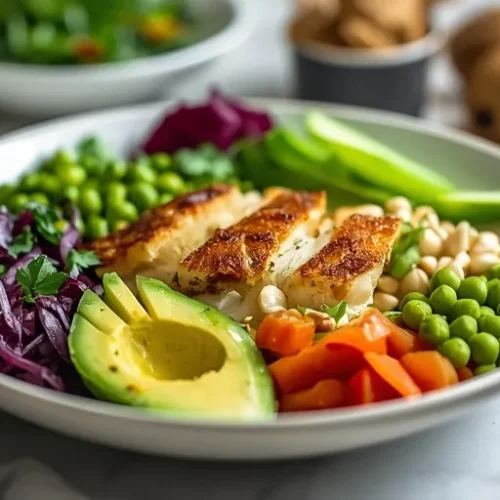 High Protein Lachs Bowl recipe