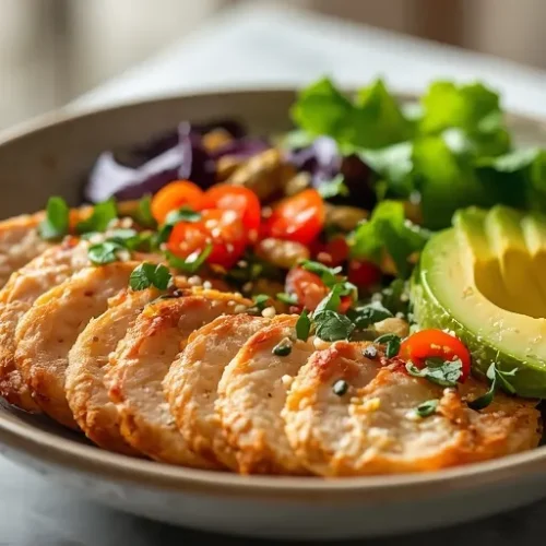 High Protein Reis Bowl recipe